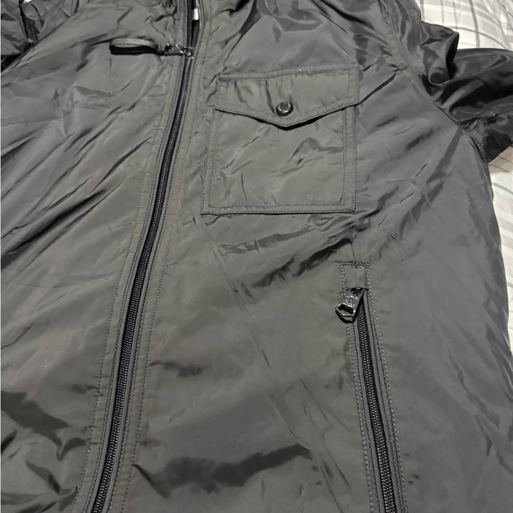 Calvin Klein Charcoal Windbreaker Jacket